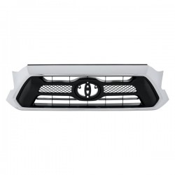 GRILLE 12-14 w/gray-chrm frame
